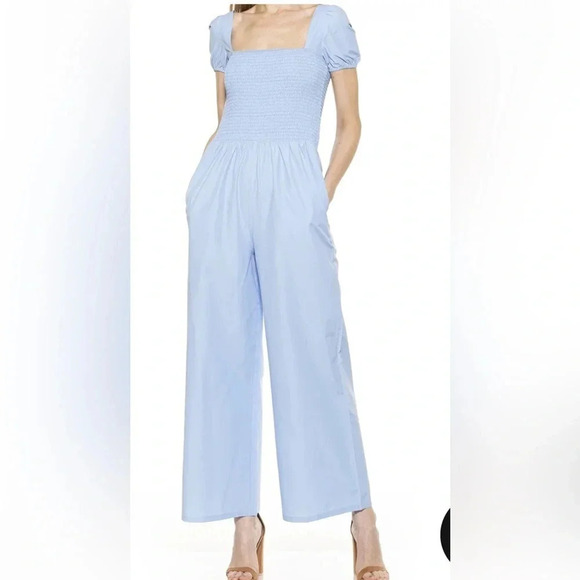 Alexia Admor Pants - ALEXIA ADMOR Kendra jumpsuit blue